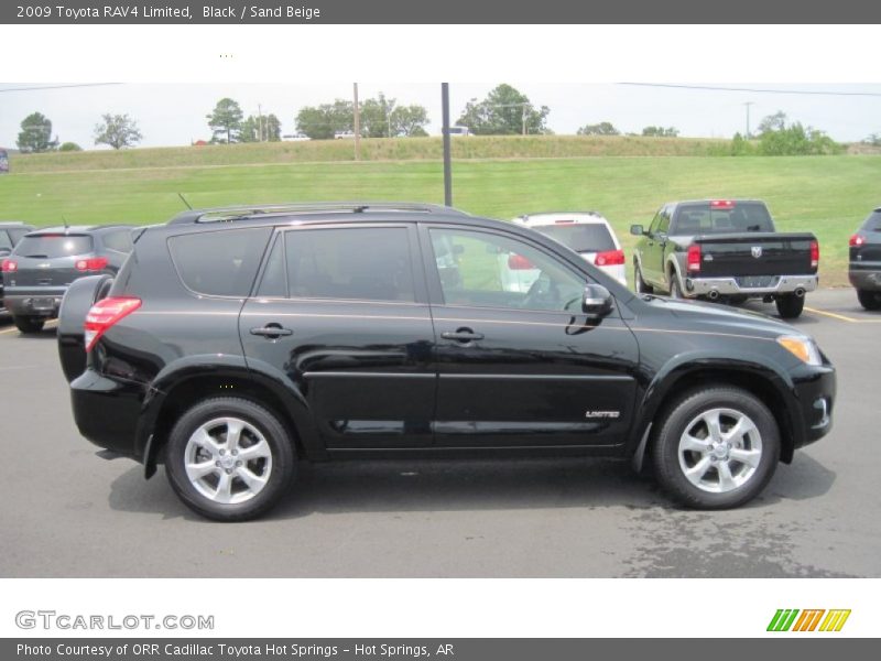 Black / Sand Beige 2009 Toyota RAV4 Limited