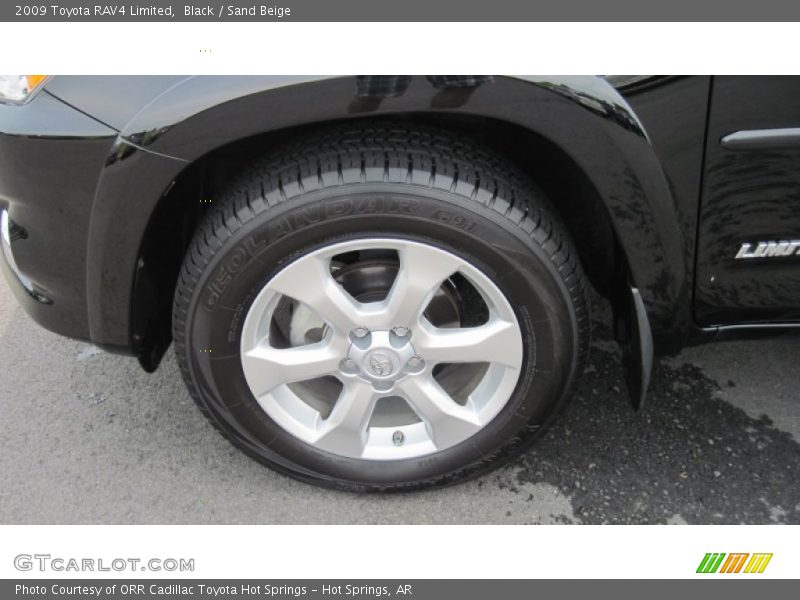 Black / Sand Beige 2009 Toyota RAV4 Limited