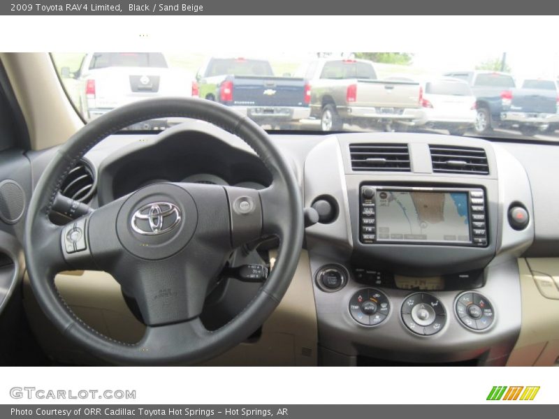 Black / Sand Beige 2009 Toyota RAV4 Limited