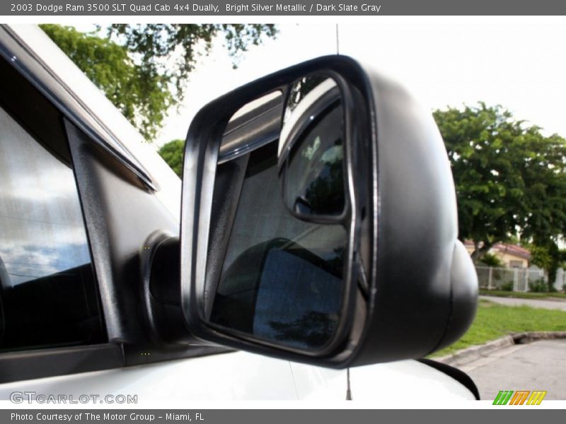 Bright Silver Metallic / Dark Slate Gray 2003 Dodge Ram 3500 SLT Quad Cab 4x4 Dually