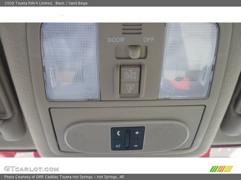 Black / Sand Beige 2009 Toyota RAV4 Limited