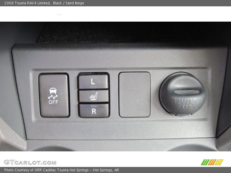 Black / Sand Beige 2009 Toyota RAV4 Limited
