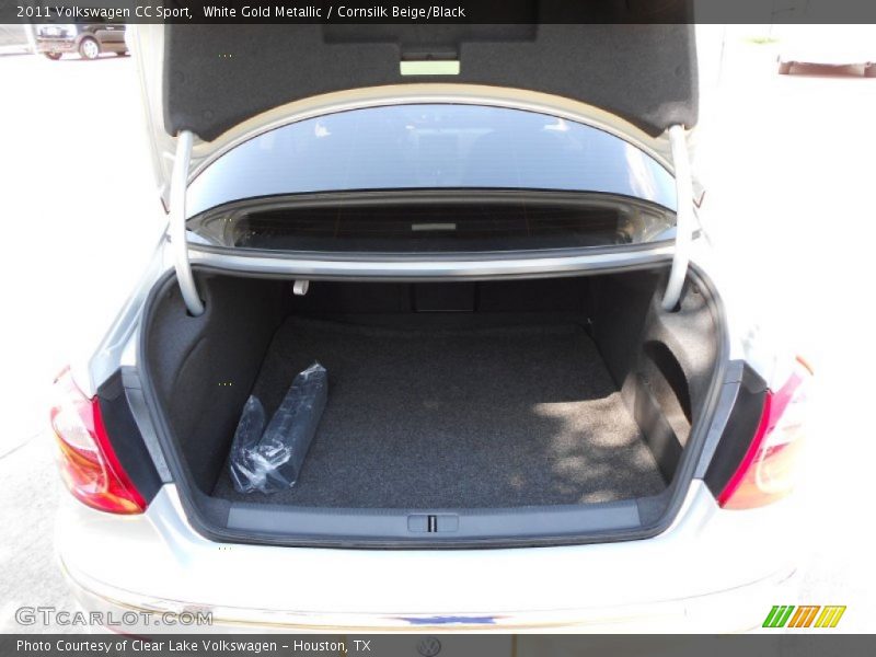 White Gold Metallic / Cornsilk Beige/Black 2011 Volkswagen CC Sport