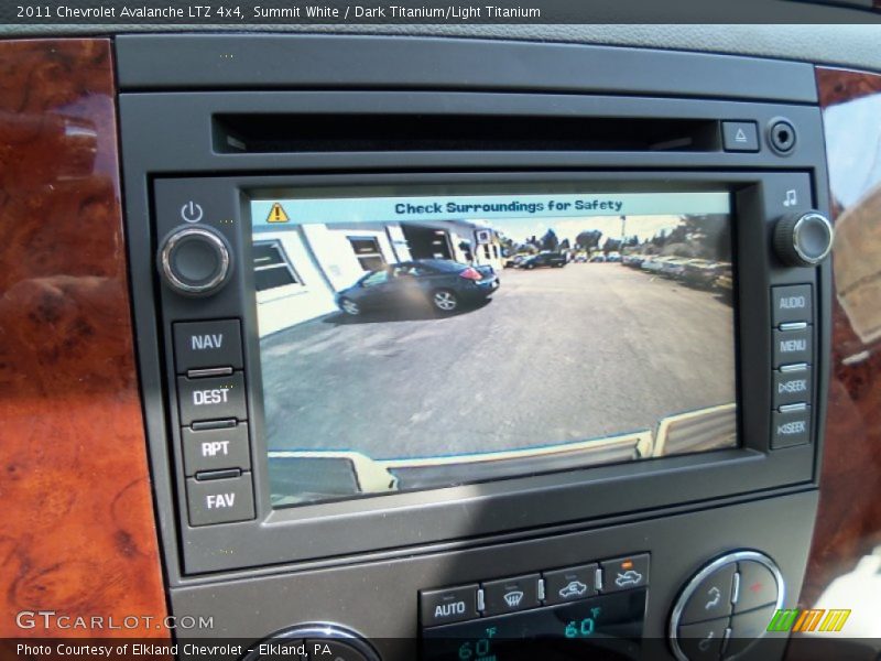 Summit White / Dark Titanium/Light Titanium 2011 Chevrolet Avalanche LTZ 4x4