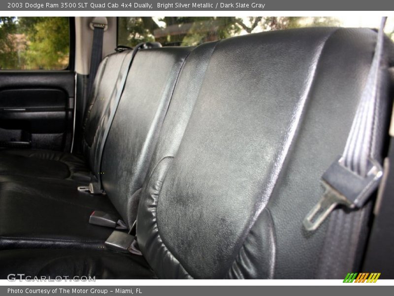 Bright Silver Metallic / Dark Slate Gray 2003 Dodge Ram 3500 SLT Quad Cab 4x4 Dually