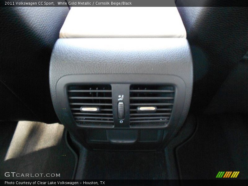 White Gold Metallic / Cornsilk Beige/Black 2011 Volkswagen CC Sport