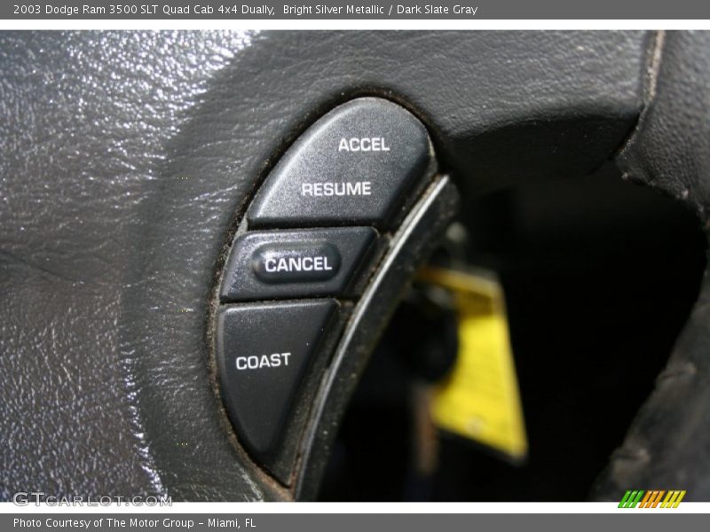 Bright Silver Metallic / Dark Slate Gray 2003 Dodge Ram 3500 SLT Quad Cab 4x4 Dually