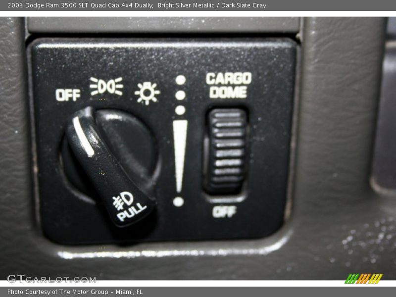Bright Silver Metallic / Dark Slate Gray 2003 Dodge Ram 3500 SLT Quad Cab 4x4 Dually