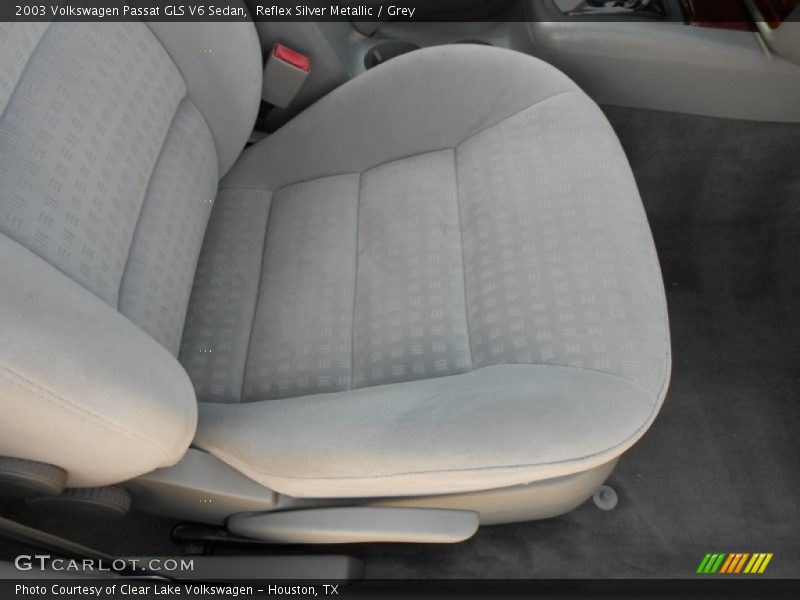 Reflex Silver Metallic / Grey 2003 Volkswagen Passat GLS V6 Sedan