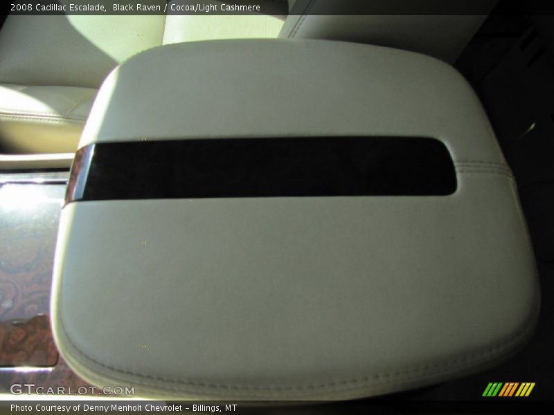 Black Raven / Cocoa/Light Cashmere 2008 Cadillac Escalade