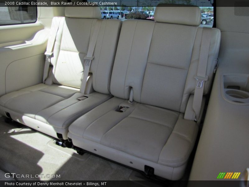 Black Raven / Cocoa/Light Cashmere 2008 Cadillac Escalade