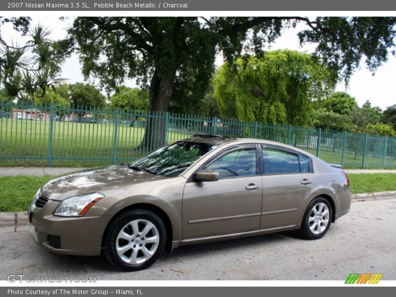 Pebble Beach Metallic / Charcoal 2007 Nissan Maxima 3.5 SL