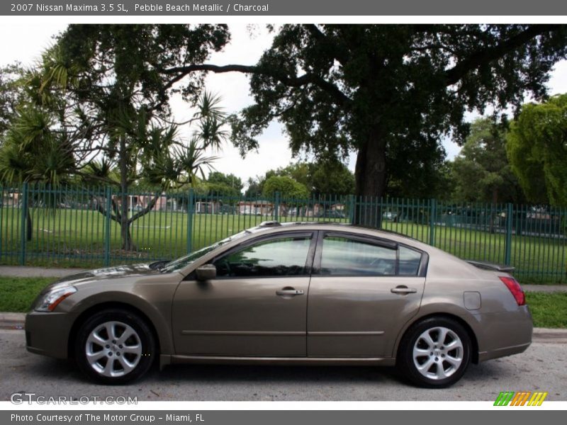 Pebble Beach Metallic / Charcoal 2007 Nissan Maxima 3.5 SL