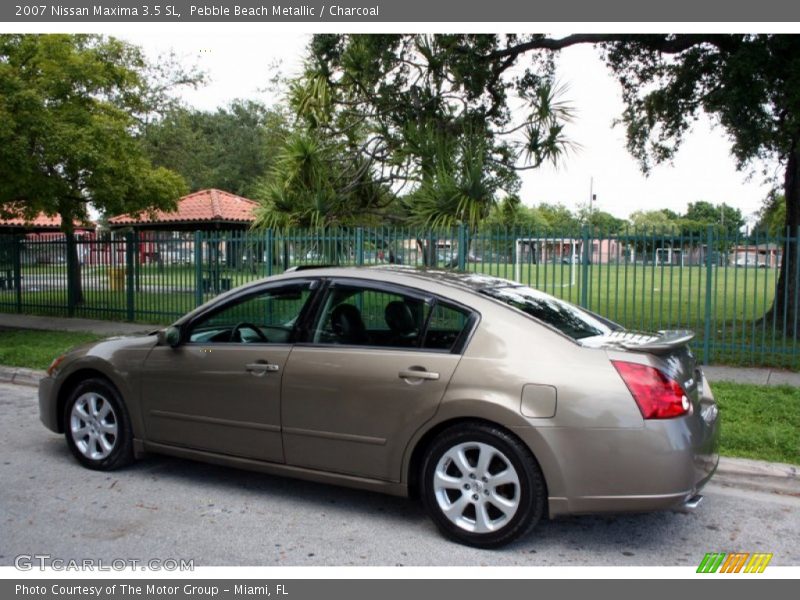 Pebble Beach Metallic / Charcoal 2007 Nissan Maxima 3.5 SL