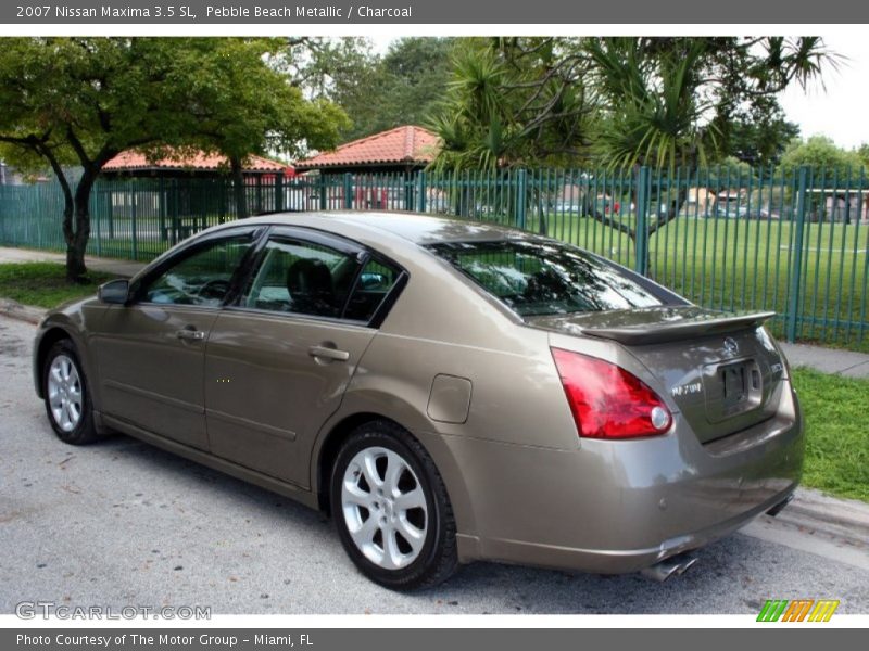 Pebble Beach Metallic / Charcoal 2007 Nissan Maxima 3.5 SL