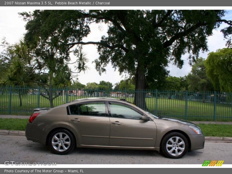 Pebble Beach Metallic / Charcoal 2007 Nissan Maxima 3.5 SL