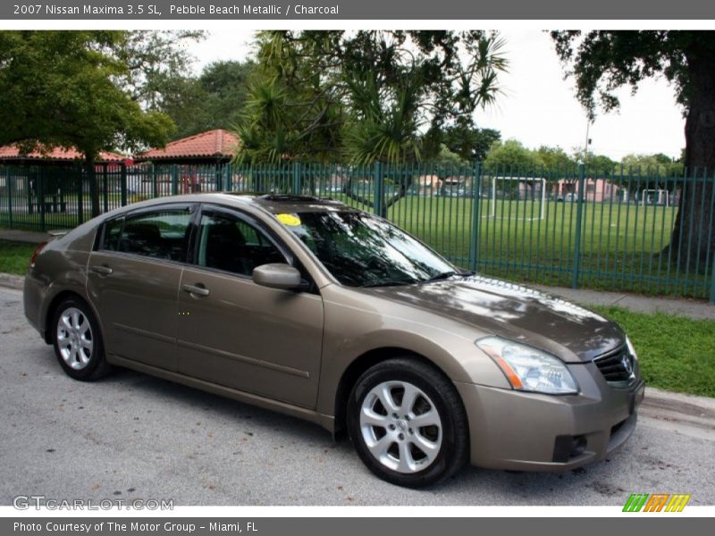 Pebble Beach Metallic / Charcoal 2007 Nissan Maxima 3.5 SL