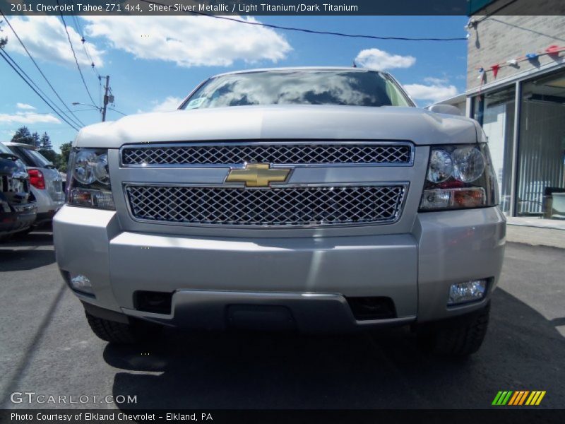 Sheer Silver Metallic / Light Titanium/Dark Titanium 2011 Chevrolet Tahoe Z71 4x4