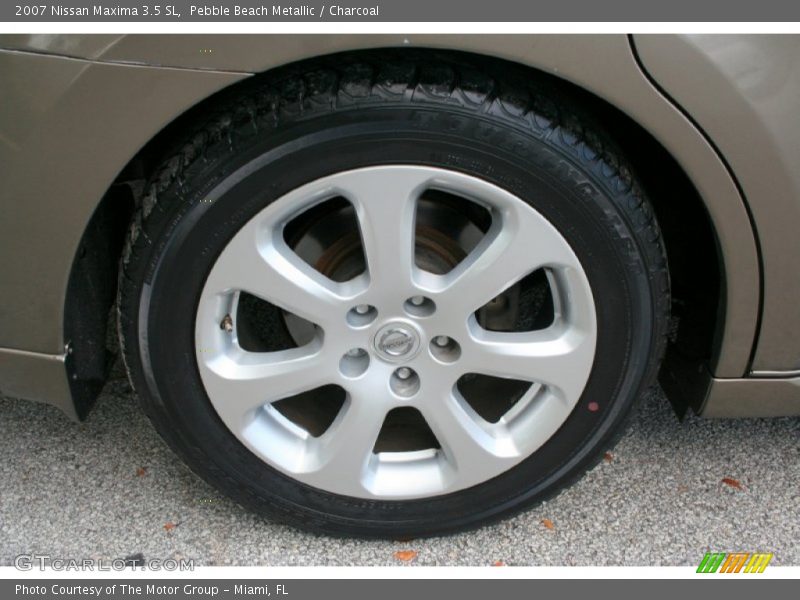 Pebble Beach Metallic / Charcoal 2007 Nissan Maxima 3.5 SL