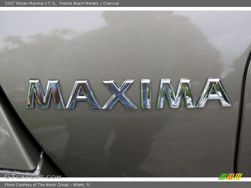 Pebble Beach Metallic / Charcoal 2007 Nissan Maxima 3.5 SL