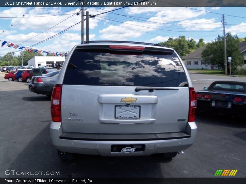 Sheer Silver Metallic / Light Titanium/Dark Titanium 2011 Chevrolet Tahoe Z71 4x4