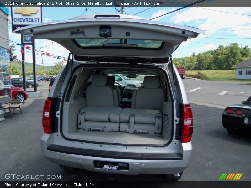 Sheer Silver Metallic / Light Titanium/Dark Titanium 2011 Chevrolet Tahoe Z71 4x4