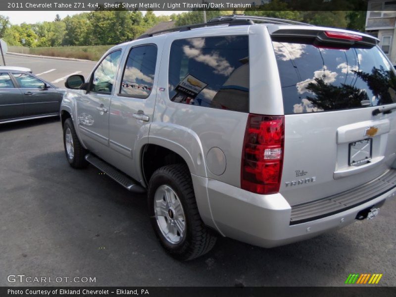 Sheer Silver Metallic / Light Titanium/Dark Titanium 2011 Chevrolet Tahoe Z71 4x4