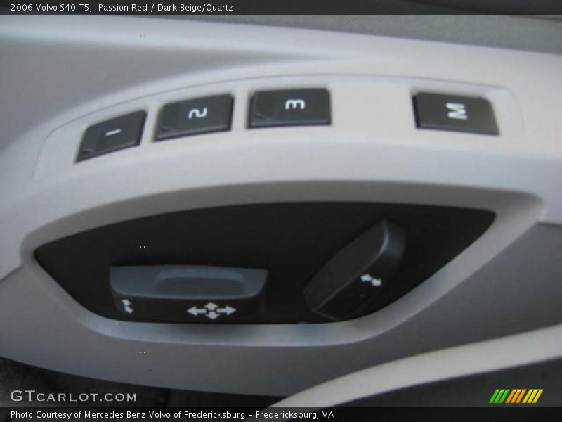 Passion Red / Dark Beige/Quartz 2006 Volvo S40 T5
