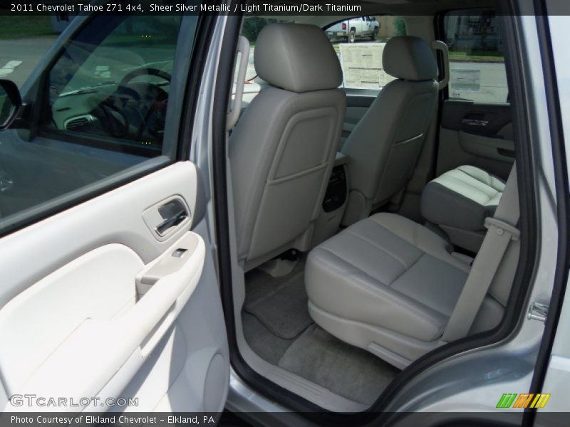 Sheer Silver Metallic / Light Titanium/Dark Titanium 2011 Chevrolet Tahoe Z71 4x4