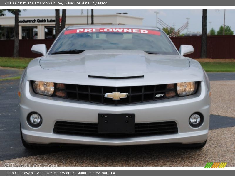 Silver Ice Metallic / Black 2010 Chevrolet Camaro SS Coupe