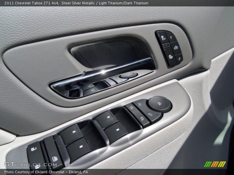 Sheer Silver Metallic / Light Titanium/Dark Titanium 2011 Chevrolet Tahoe Z71 4x4