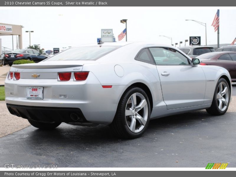 Silver Ice Metallic / Black 2010 Chevrolet Camaro SS Coupe