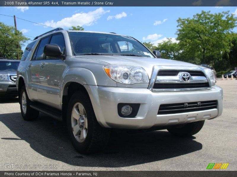 Titanium Metallic / Stone Gray 2008 Toyota 4Runner SR5 4x4