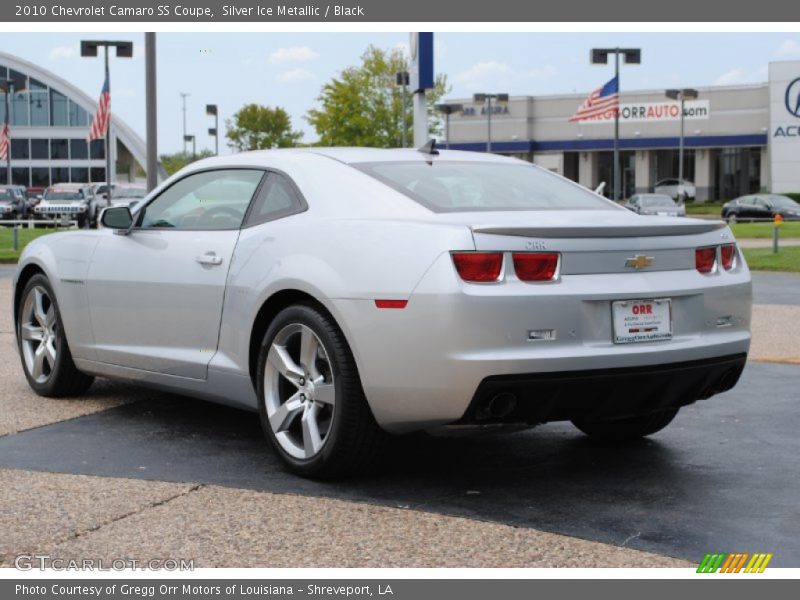 Silver Ice Metallic / Black 2010 Chevrolet Camaro SS Coupe