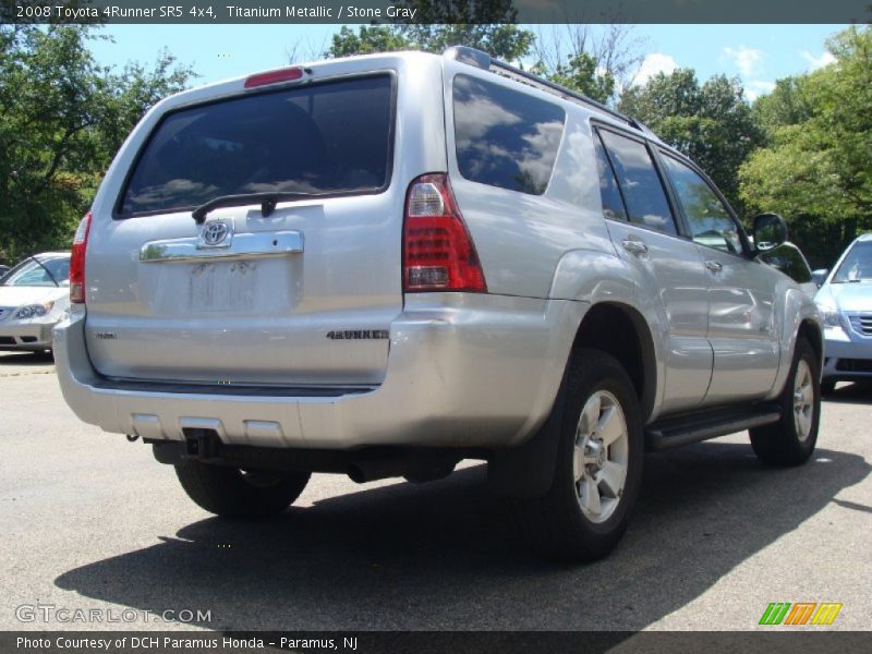 Titanium Metallic / Stone Gray 2008 Toyota 4Runner SR5 4x4