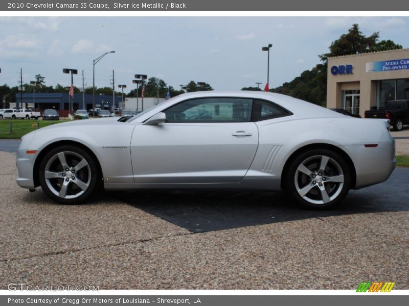 Silver Ice Metallic / Black 2010 Chevrolet Camaro SS Coupe