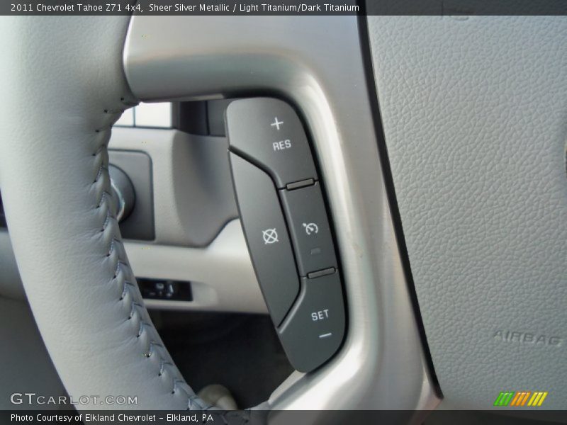 Sheer Silver Metallic / Light Titanium/Dark Titanium 2011 Chevrolet Tahoe Z71 4x4