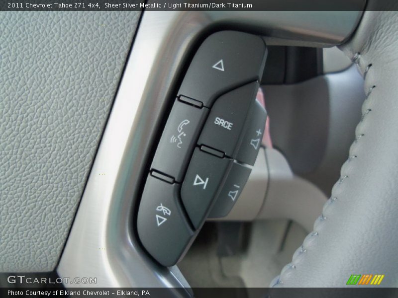 Sheer Silver Metallic / Light Titanium/Dark Titanium 2011 Chevrolet Tahoe Z71 4x4