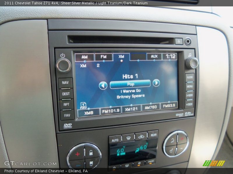 Sheer Silver Metallic / Light Titanium/Dark Titanium 2011 Chevrolet Tahoe Z71 4x4