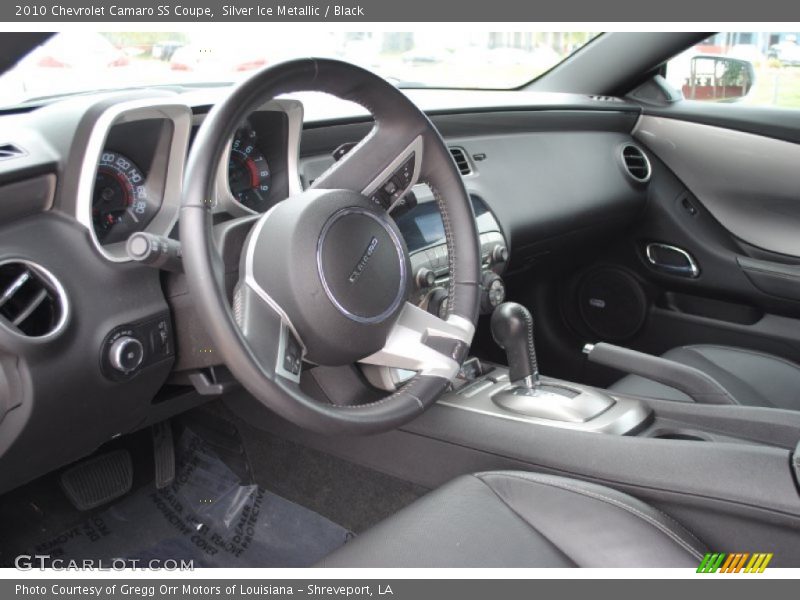 Silver Ice Metallic / Black 2010 Chevrolet Camaro SS Coupe