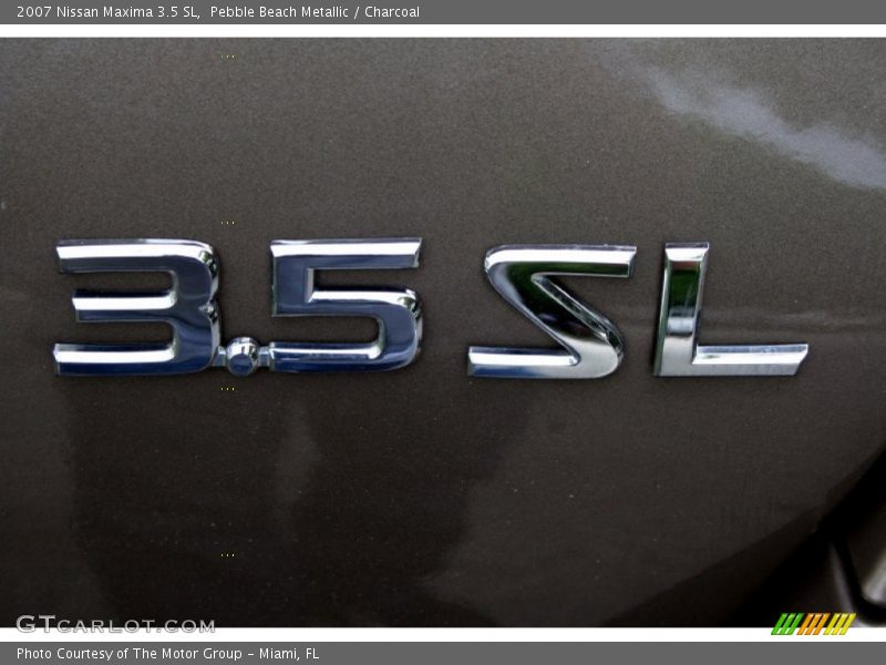 Pebble Beach Metallic / Charcoal 2007 Nissan Maxima 3.5 SL