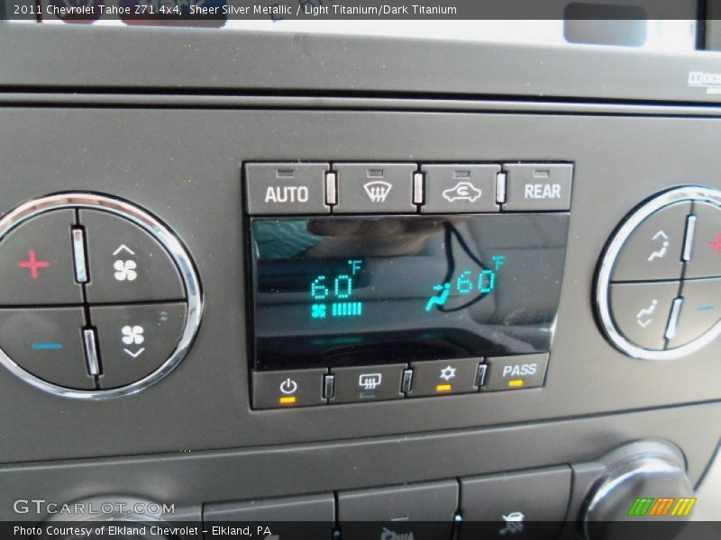 Sheer Silver Metallic / Light Titanium/Dark Titanium 2011 Chevrolet Tahoe Z71 4x4