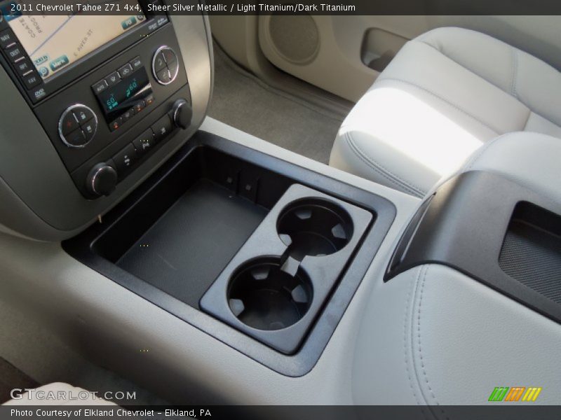 Sheer Silver Metallic / Light Titanium/Dark Titanium 2011 Chevrolet Tahoe Z71 4x4