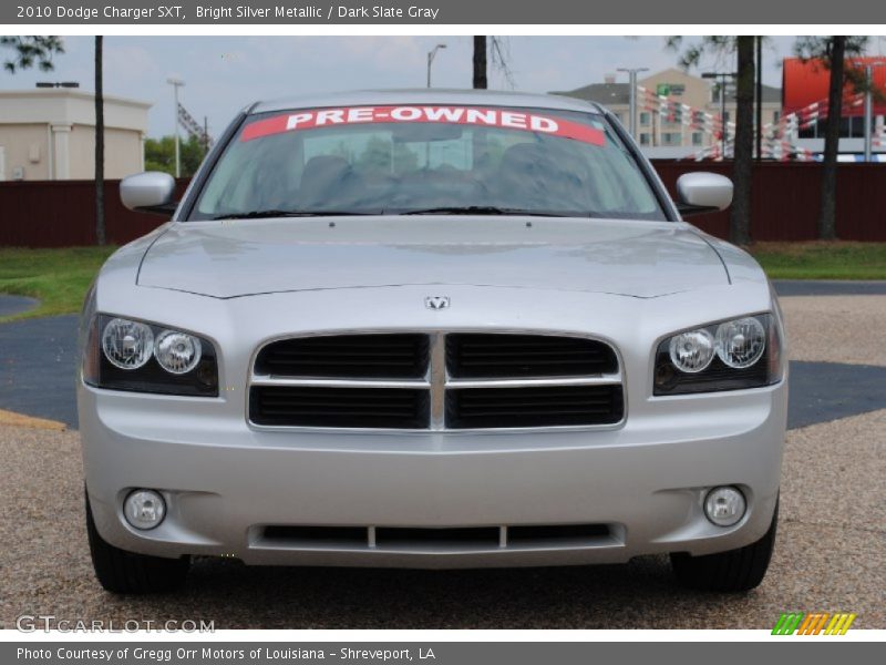 Bright Silver Metallic / Dark Slate Gray 2010 Dodge Charger SXT