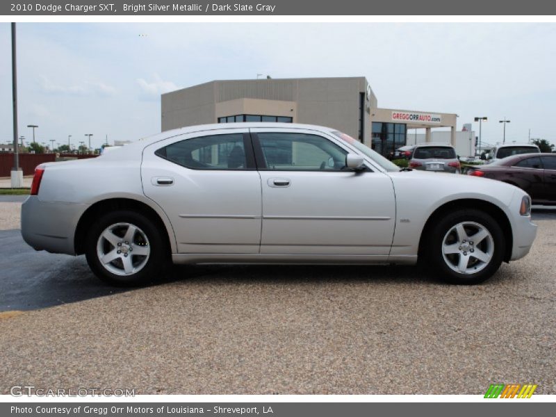 Bright Silver Metallic / Dark Slate Gray 2010 Dodge Charger SXT