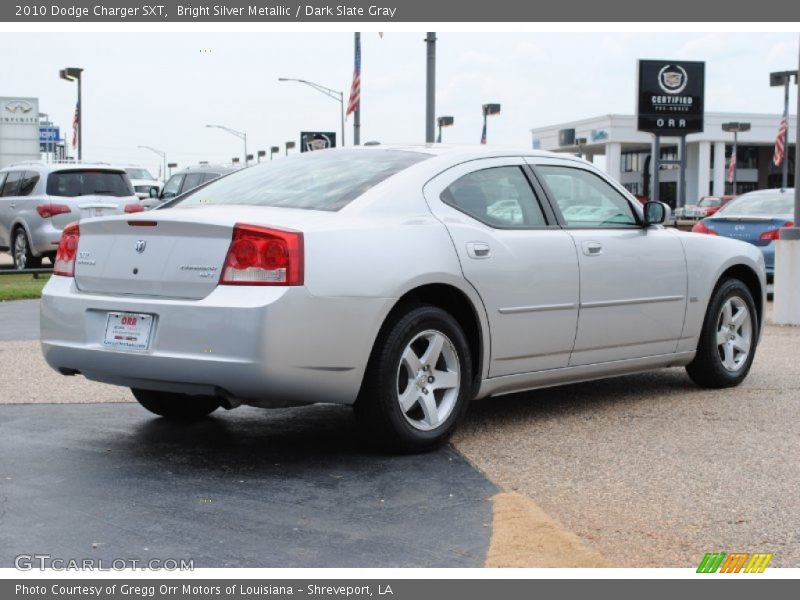 Bright Silver Metallic / Dark Slate Gray 2010 Dodge Charger SXT