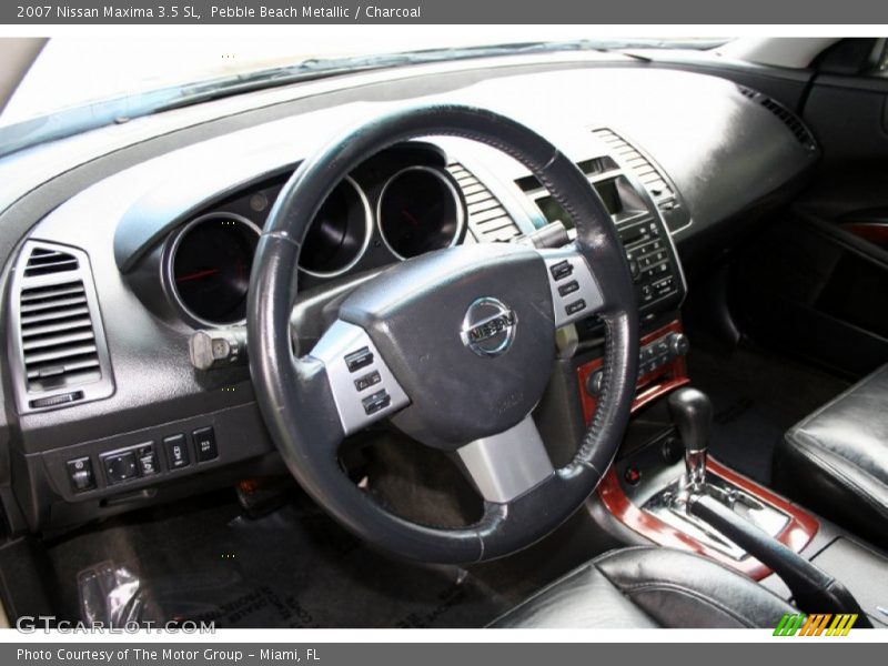 Pebble Beach Metallic / Charcoal 2007 Nissan Maxima 3.5 SL