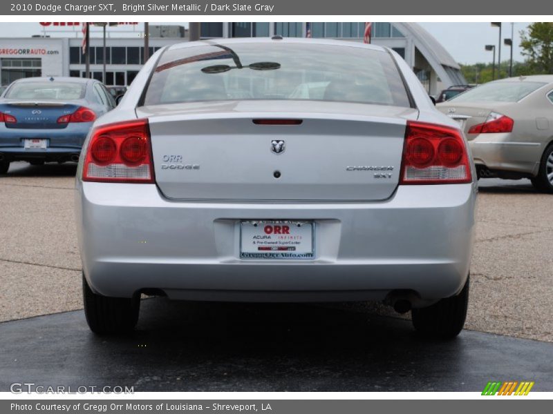 Bright Silver Metallic / Dark Slate Gray 2010 Dodge Charger SXT