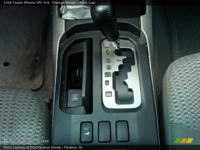 Titanium Metallic / Stone Gray 2008 Toyota 4Runner SR5 4x4
