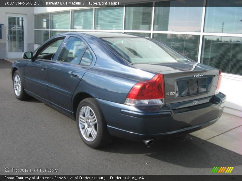 Barents Blue Metallic / Taupe/Light Taupe 2007 Volvo S60 2.5T